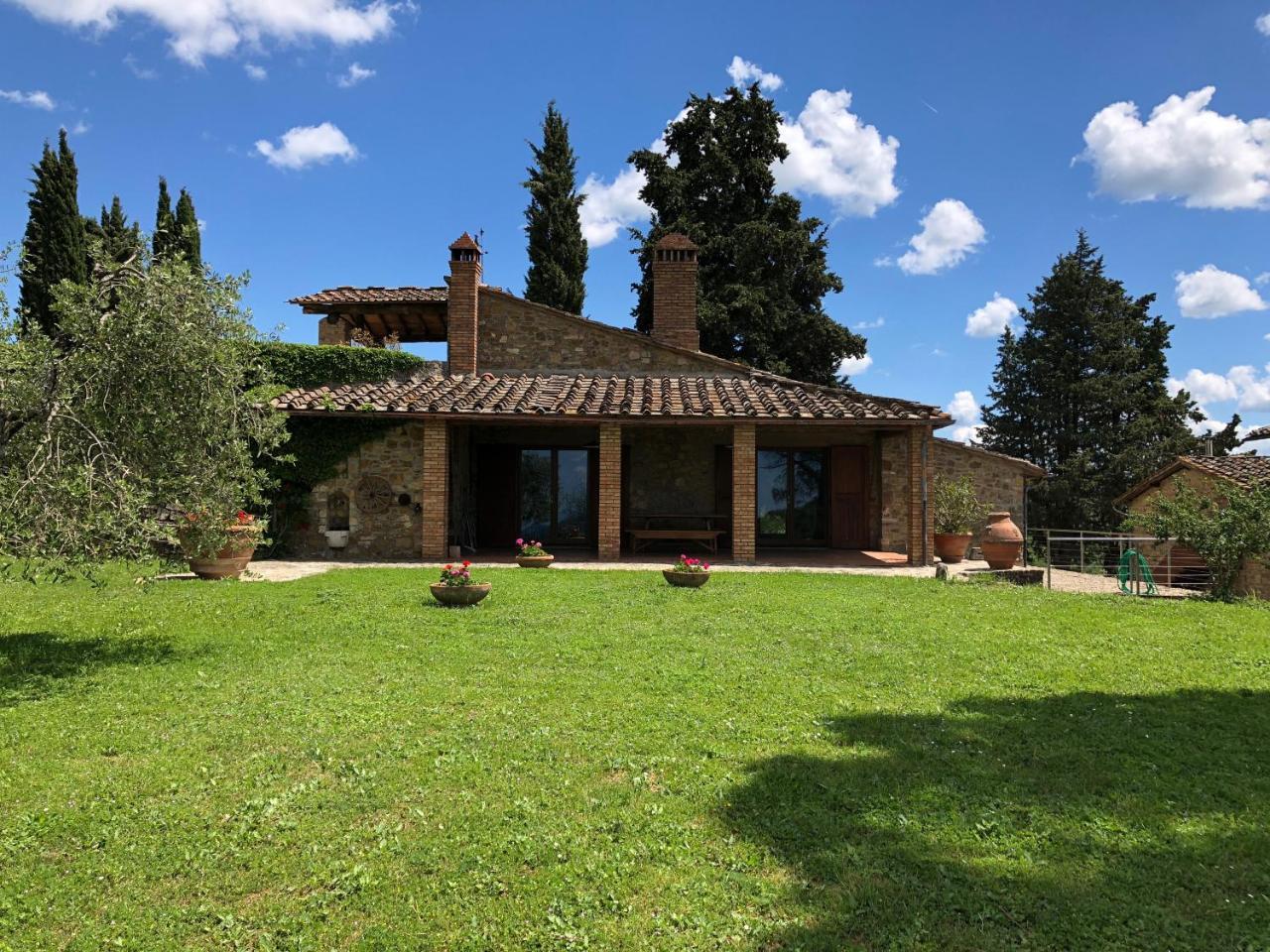 Poggio Al Sole Villa Badia A Passigano Buitenkant foto