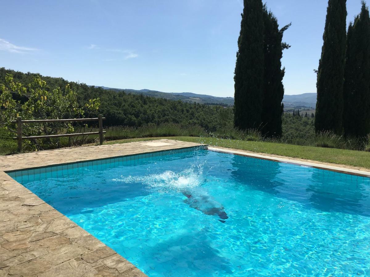 Poggio Al Sole Villa Badia A Passigano Buitenkant foto